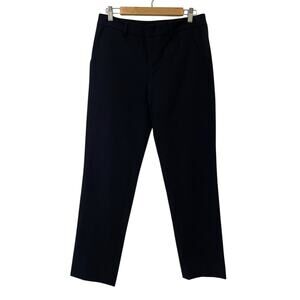Vince Navy Blue Wide Leg Trouser Pants Womens 10 Dress Pants Preppy Classic